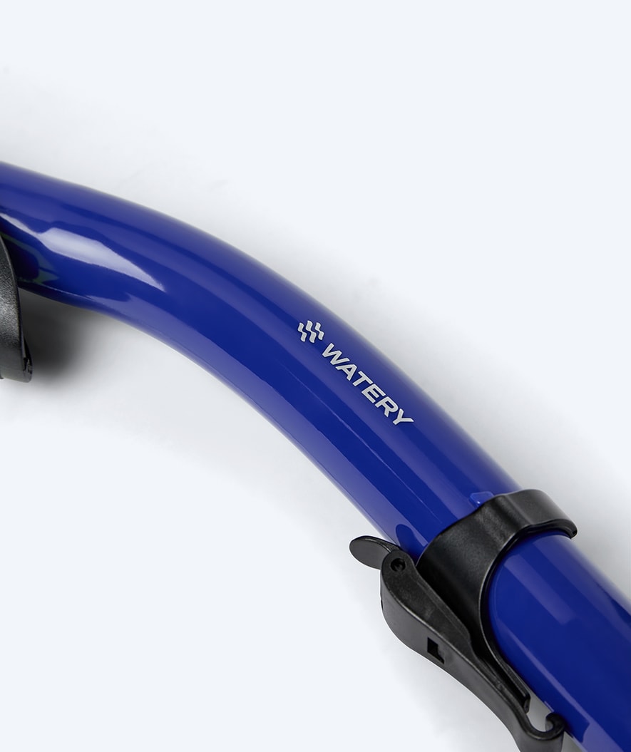 Watery volwassenen Combo snorkelset (vanaf 15 jaar) - Leach Pro - Blauw/geel