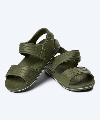 Watery kind badslippers - Marella - Groen