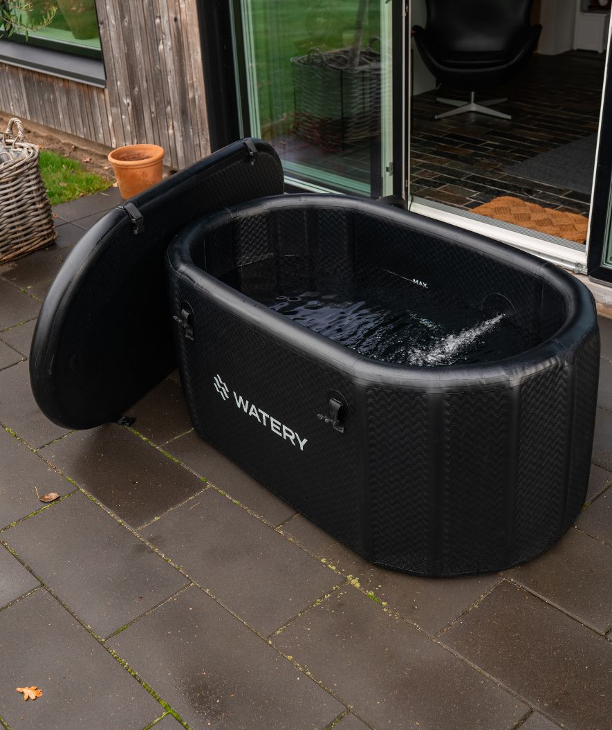 Watery opblaasbaar ijsbad - Master - Zwart