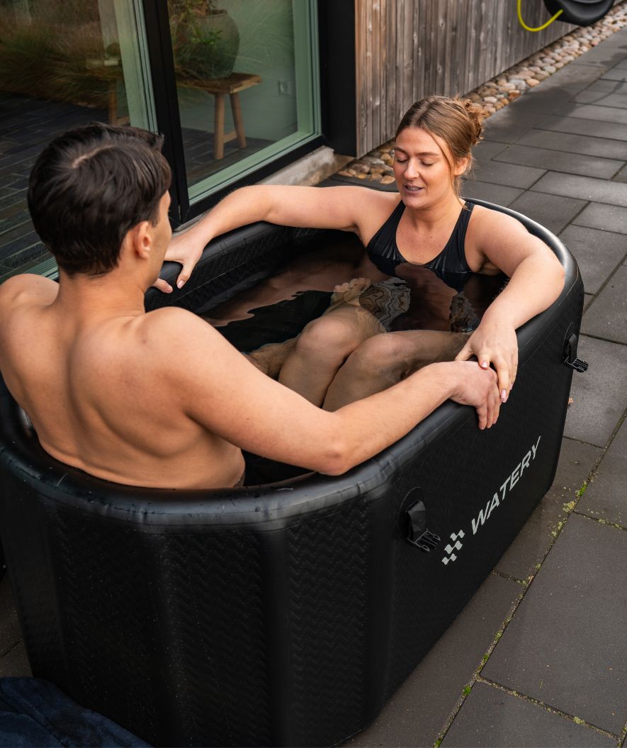 Watery opblaasbaar ijsbad - Master - Zwart