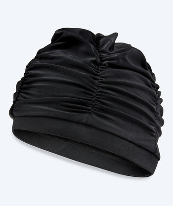 Watery badmuts met draperingen - Maxwell - Zwart