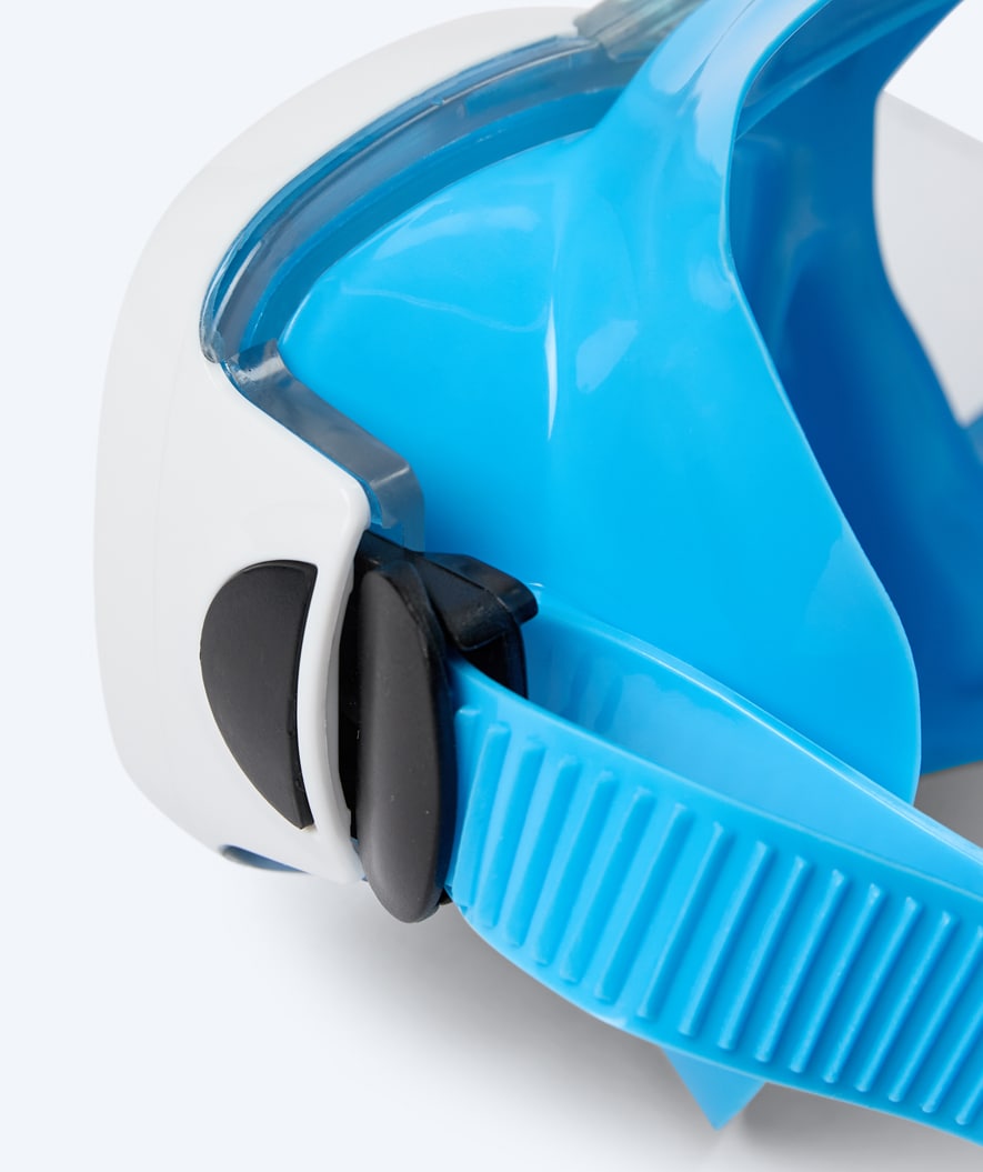 Watery junior duikbril (8-15) - Misu - Blauw/wit