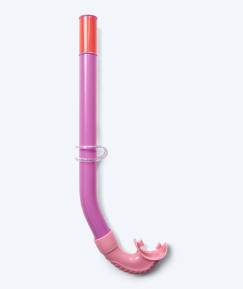 Watery junior snorkel (8-15) - Misu - Lichtroze/paars