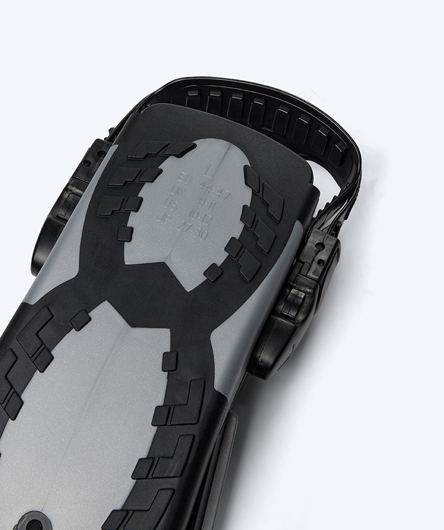 Watery volwassenen zwemvliezen - Moonsoon - Grijs/zwart