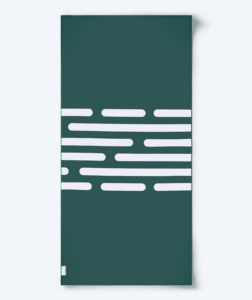 Watery microvezel handdoek - Eco Nebraska - Stofgroen