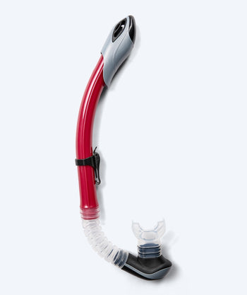 Watery volwassenen snorkel (vanaf 15 jaar) - Nebula - Zwart/rood