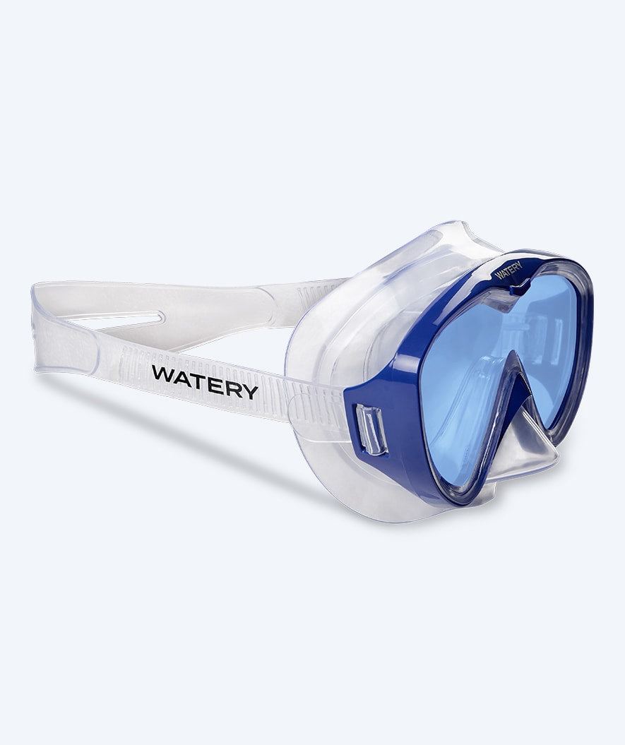 Watery junior duikbril (8-15) - Nerina - Blauw