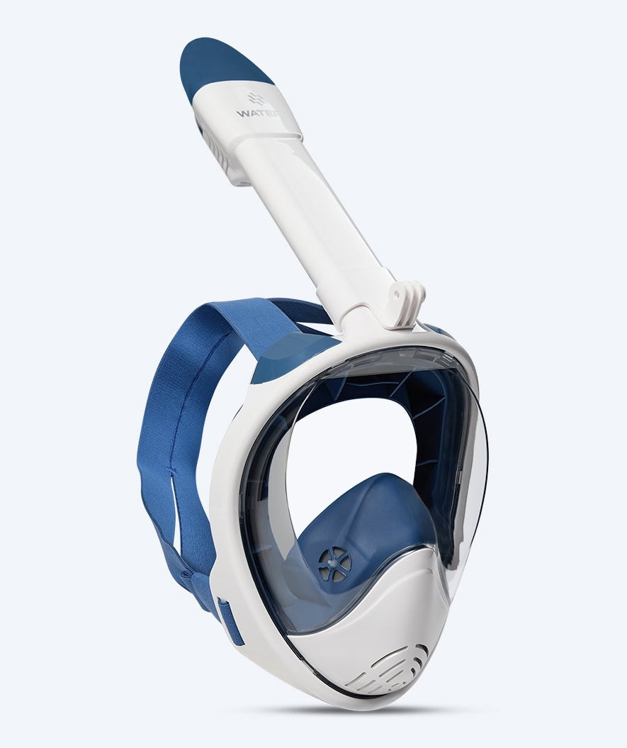 Watery volwassenen snorkelmasker - Oxygen - Blauw