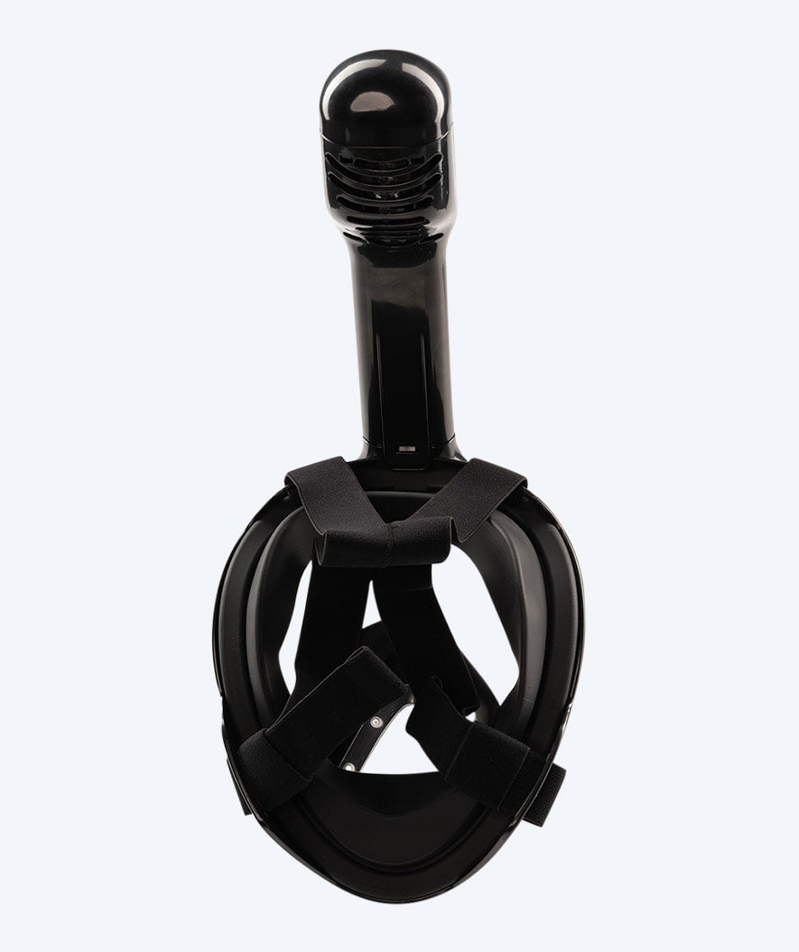 Watery volwassenen snorkelmasker - Oxygen - Zwart