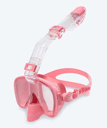Watery kind snorkelmasker - Pearl - Roze