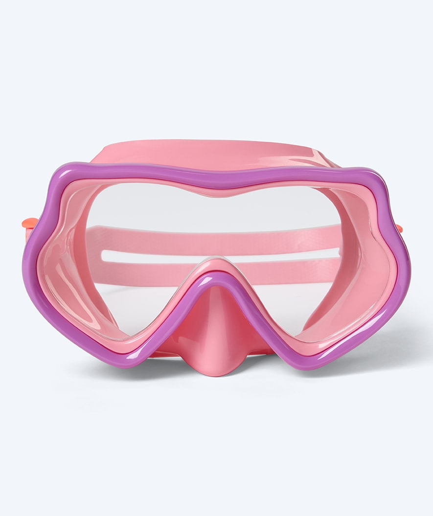 Watery kind duikmasker (4-10) - Pulina - Roze/paars