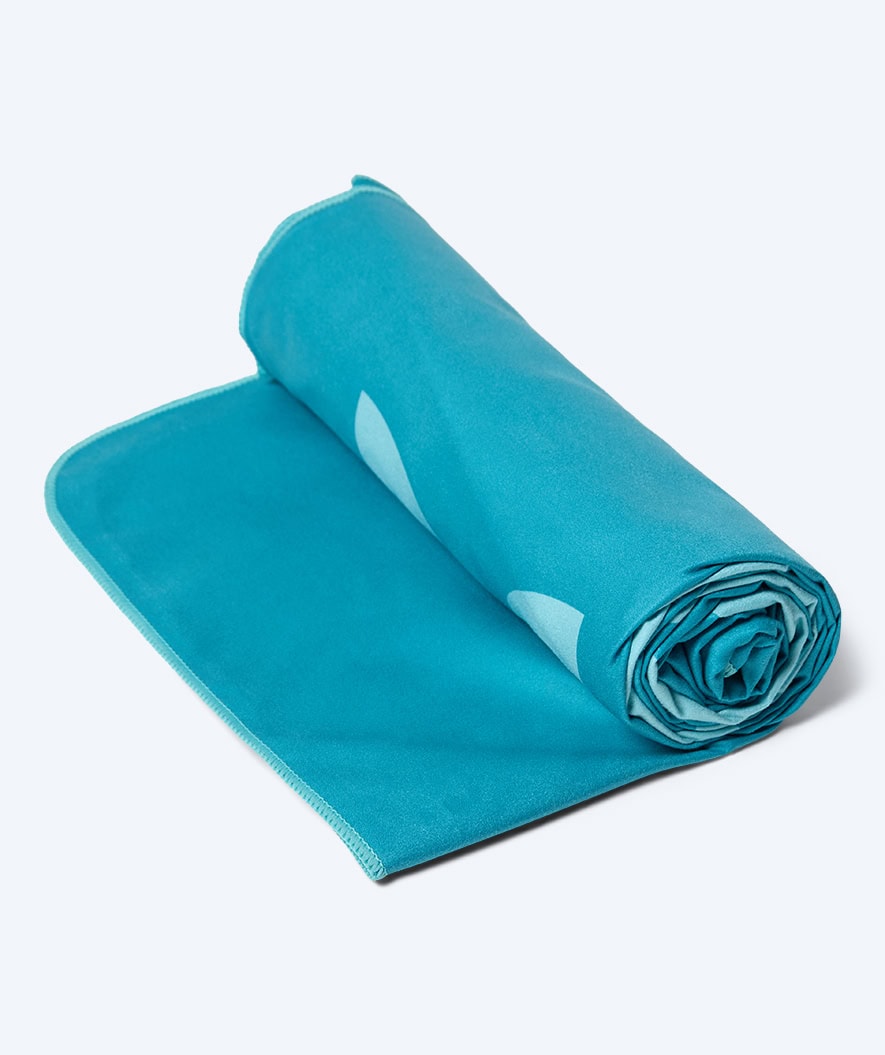 Watery microvezel handdoek (175 x 110 cm) - Rafferty - Ocean Blue