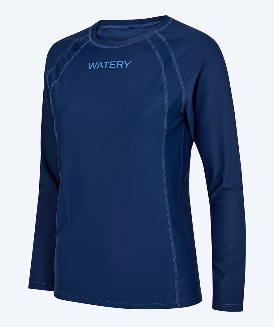 Watery dames UV-shirt - Remington Long Sleeve Rashguard - Donkerblauw