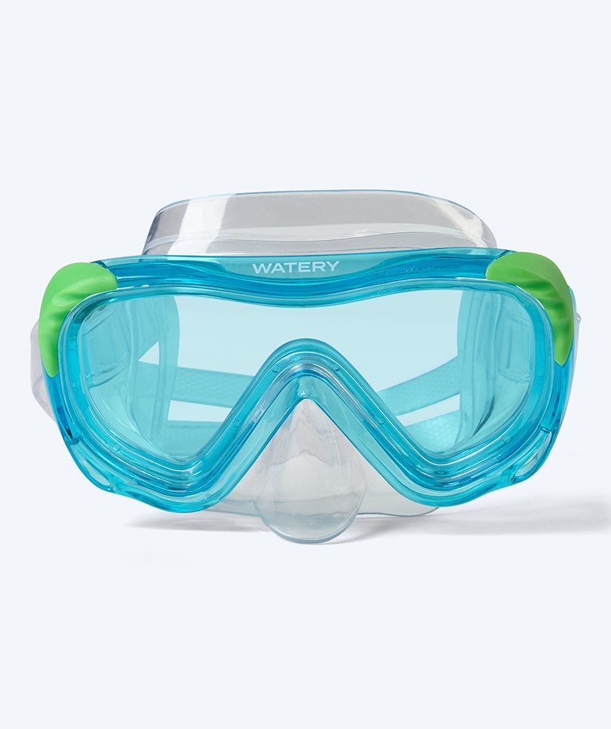 Watery kind duikmasker (4-10) - Shore - Blauw/blauw