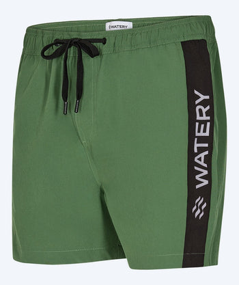 Watery heren zwembroek - Signature Eco - Dust Green