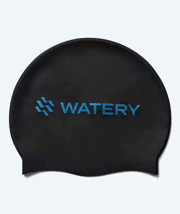 Watery badmuts - Signature Metallic - Zwart/blauw