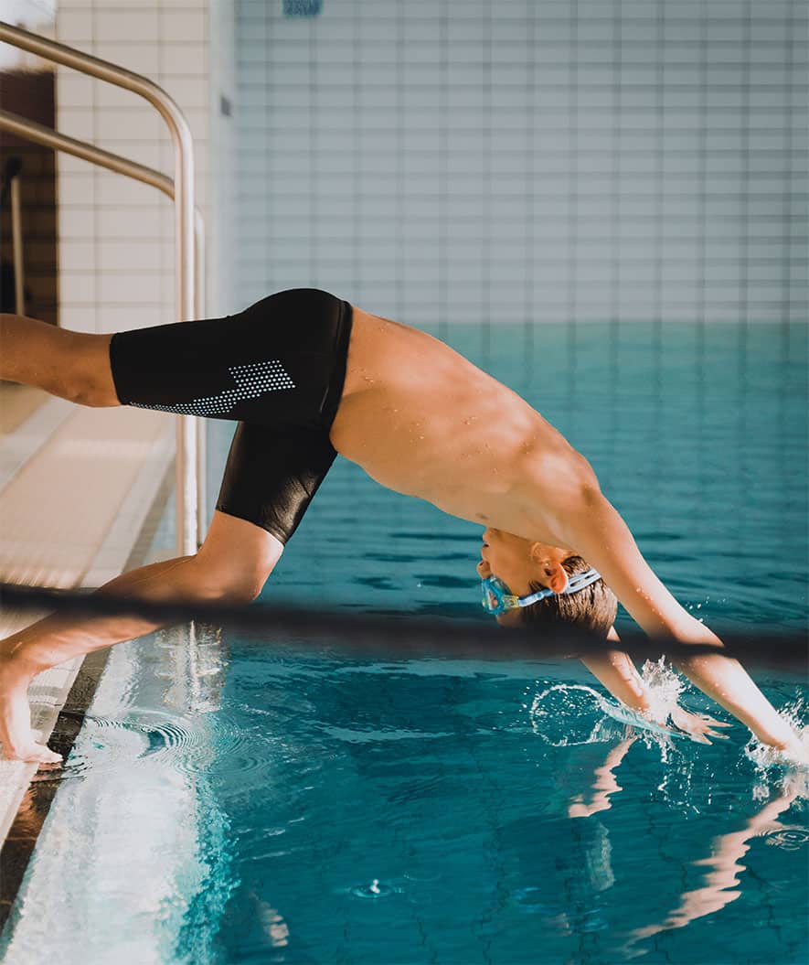 Watery jongens zwemjammer - Surfy Eco - Blauw Picks