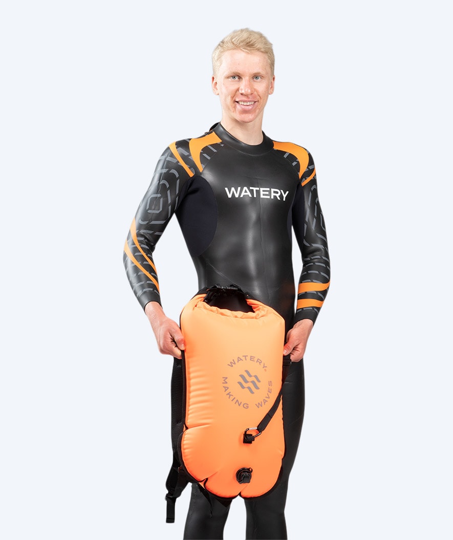 Watery zwemboei - Swim&Run 35L - Oranje