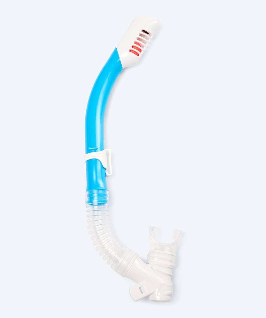 Watery kind full-dry snorkel (6-14) - Triton - Blauw