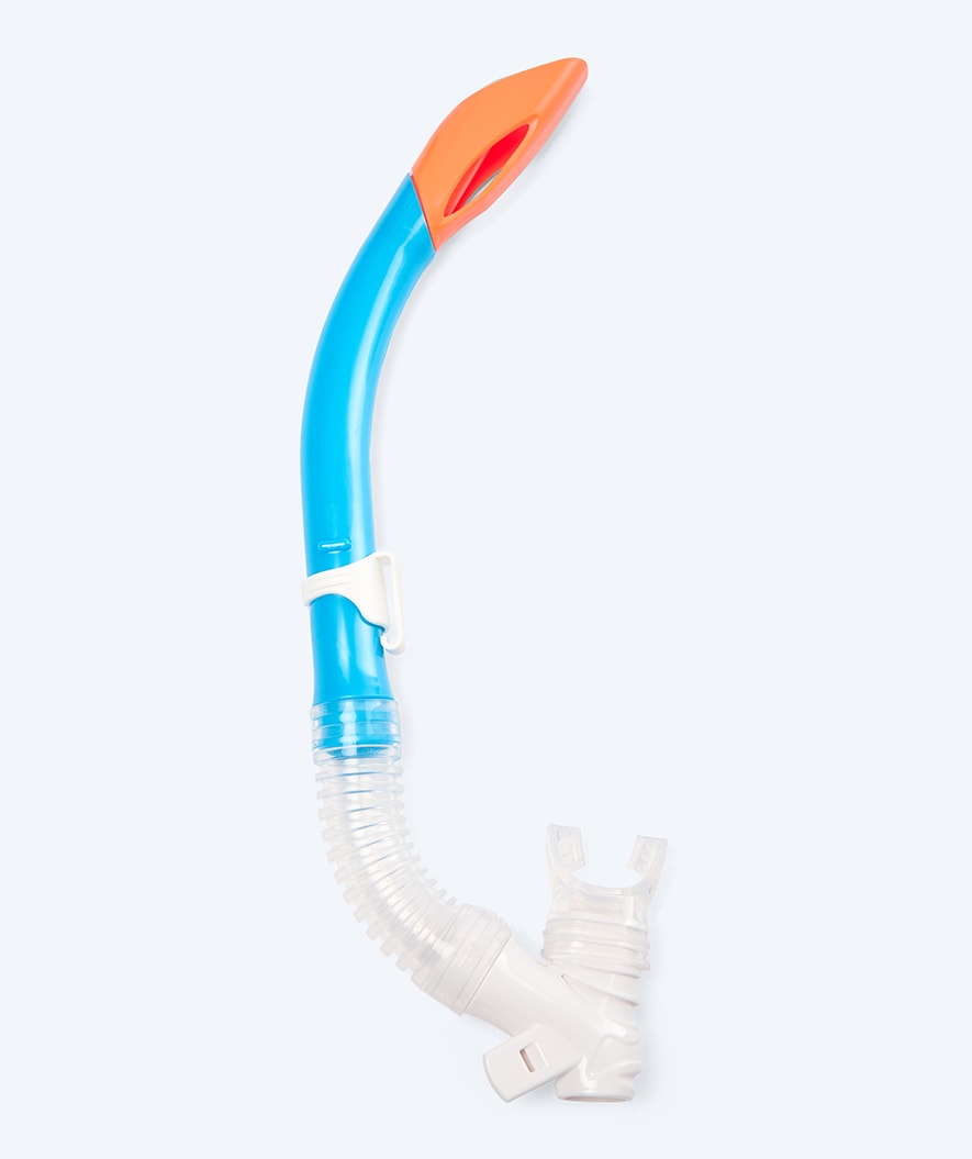 Watery kind semi-dry snorkel (6-14) - Triton - Blauw