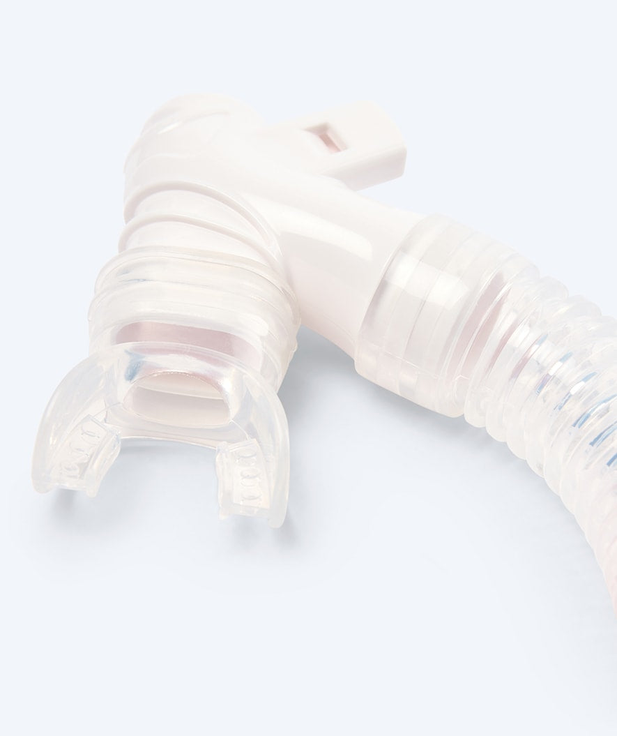 Watery kind Combo snorkelset - Triton Semi-dry - Rood
