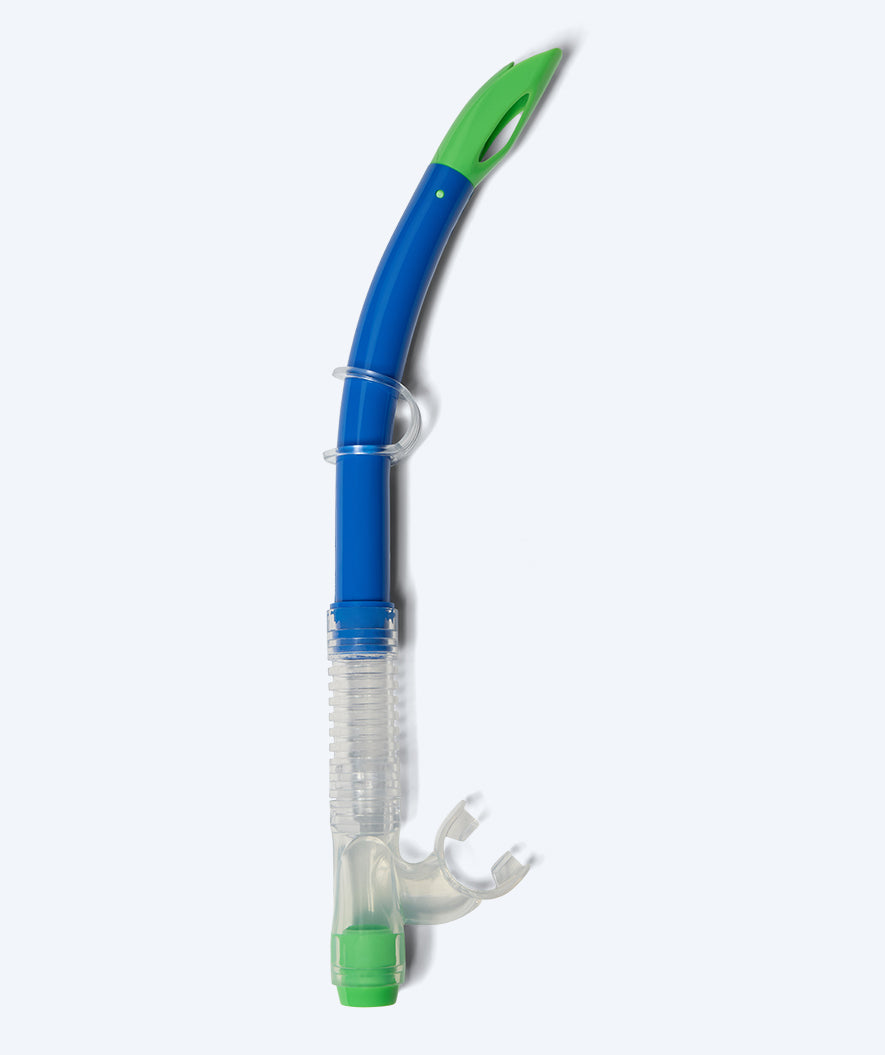 Watery kind snorkel (4-10) - Tropical - Blauw/groen