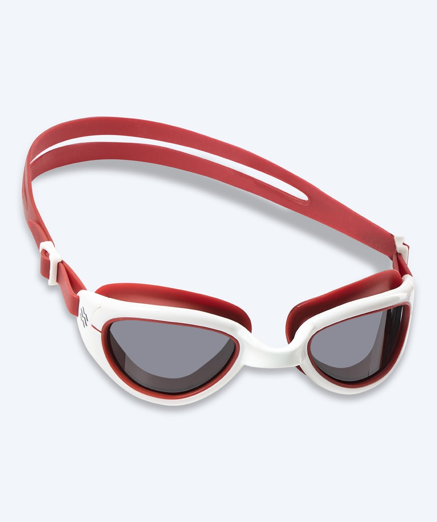 Watery training zwembril - Wade Active - Rood (Smoke lens)