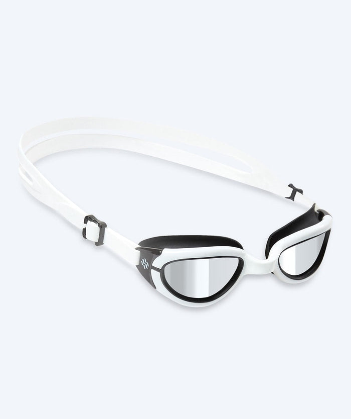 Watery kind zwembril - Wade Mirror - Wit/zilver