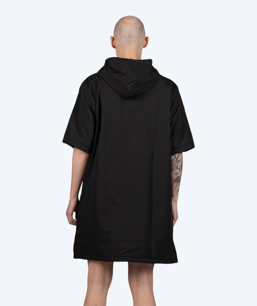 Watery surf poncho - Waterproof - Zwart