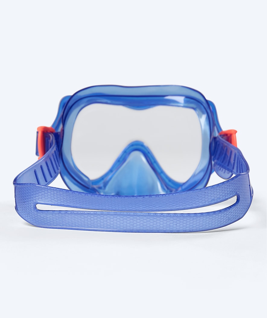 Watery kind snorkelset (4-10) - Winslet/Bimasha - Blauw/donkerblauw