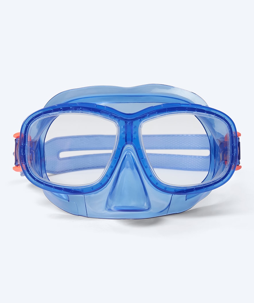 Watery kind duikmasker (4-10) - Wyre - Donkerblauw