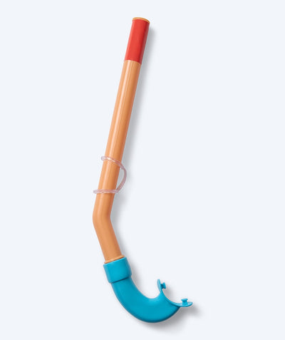 Watery kind snorkel (4-10) - Wyre - Oranje/blauw