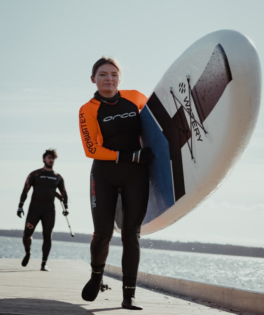 Pakket aanbieding: 4x Watery Global opblaasbaar SUP PaddleBoard 10'6