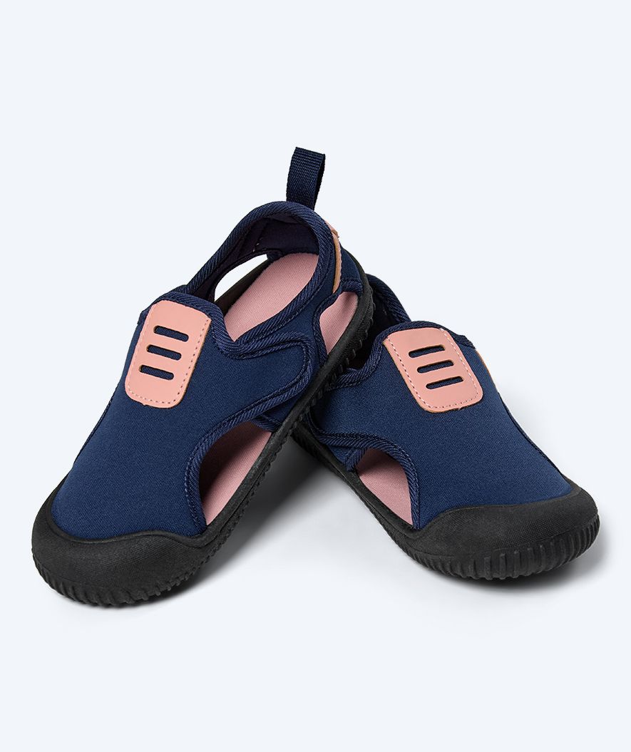 Watery kind waterschoenen - Lighthouse - Donkerblauw/lichtroze