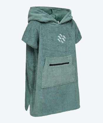 Watery kind badponcho (1-6) - Katoen - Forrest Green