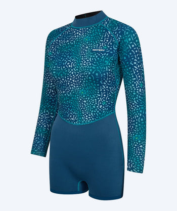 Watery neopreen lentepak voor dames - Compass - Groen/Blauw