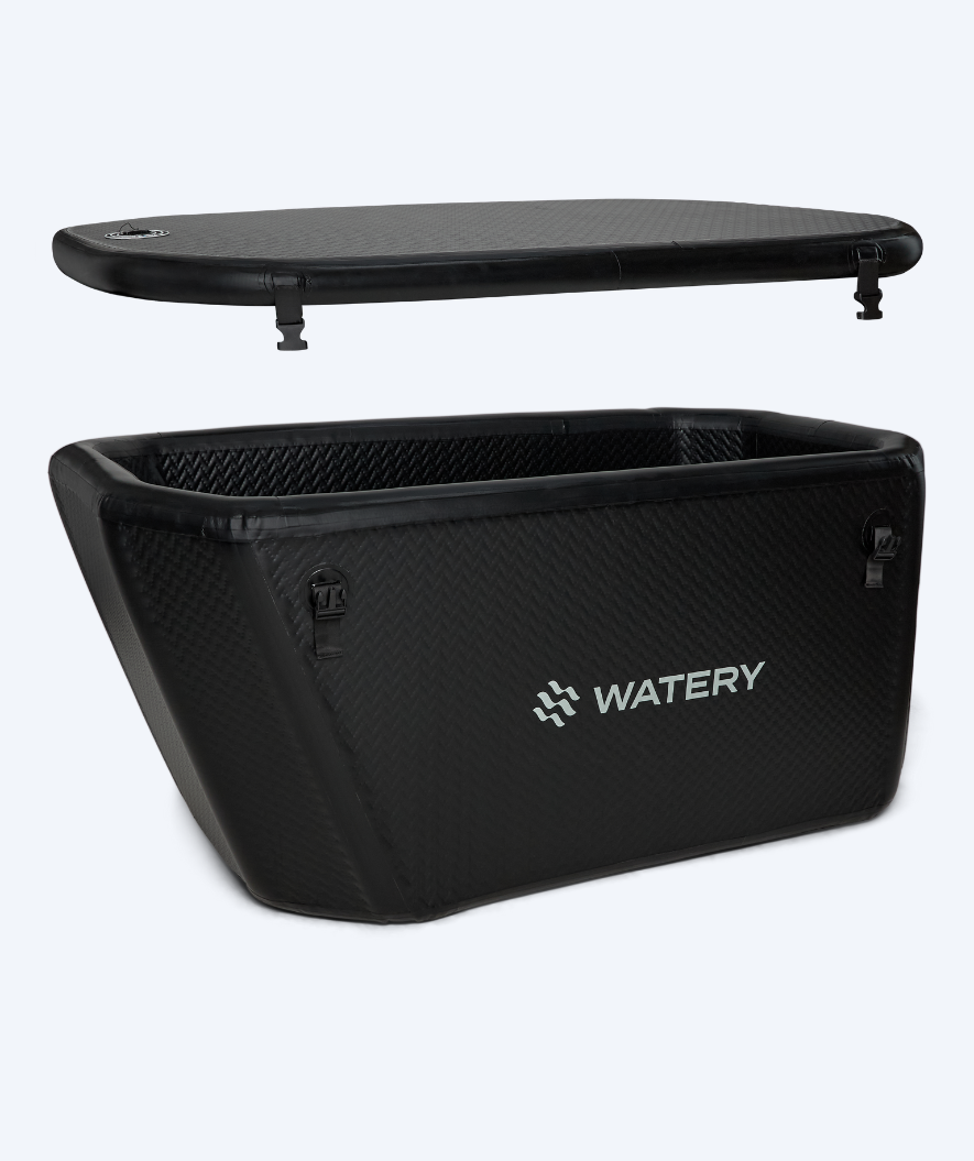 Watery opblaasbaar ijsbad - Ace - Zwart