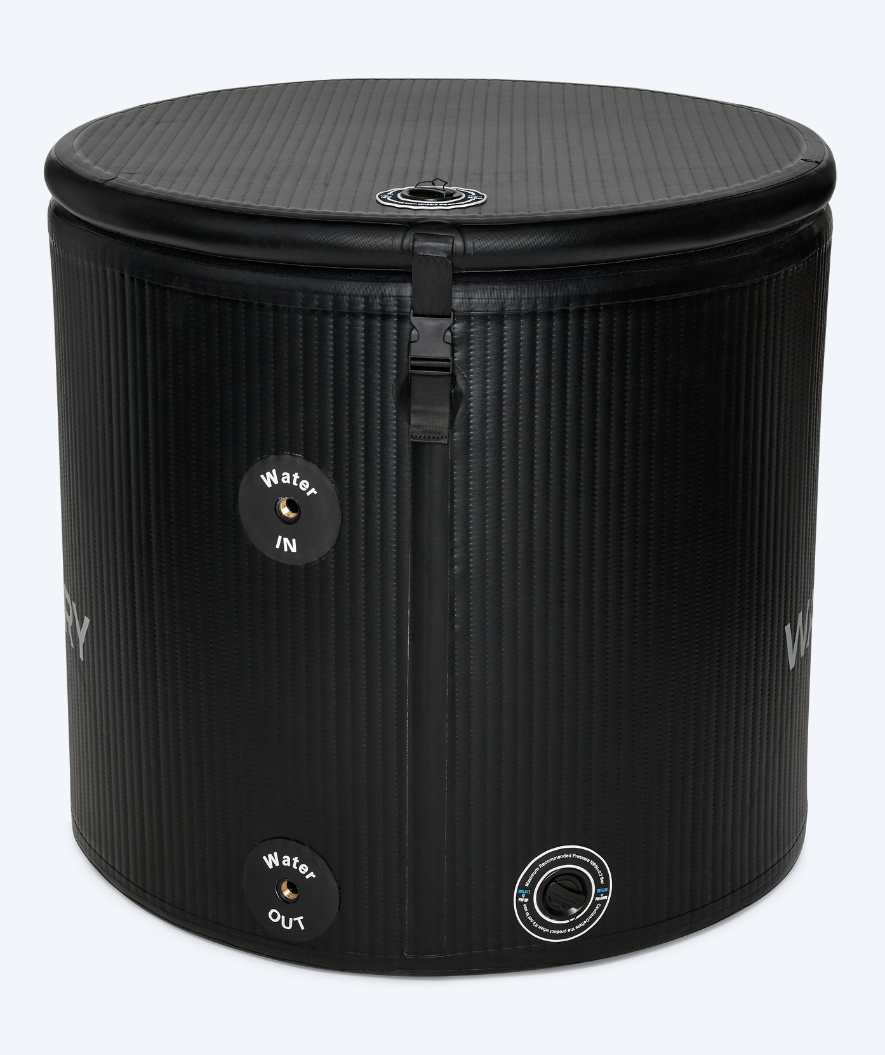 Watery opblaasbaar ijsbad - Deluxe - Zwart