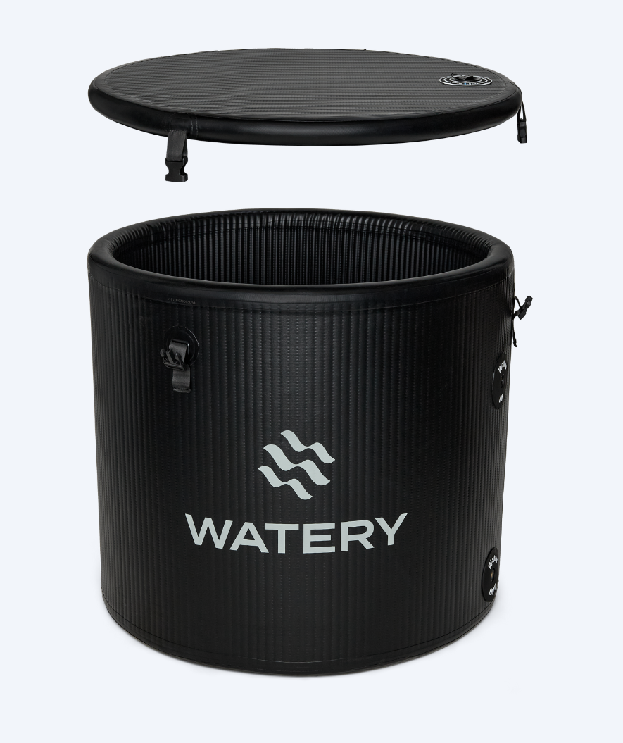 Watery opblaasbaar ijsbad - Deluxe - Zwart