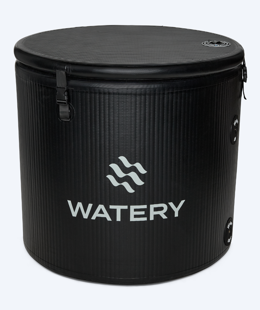 Watery opblaasbaar ijsbad - Deluxe - Zwart