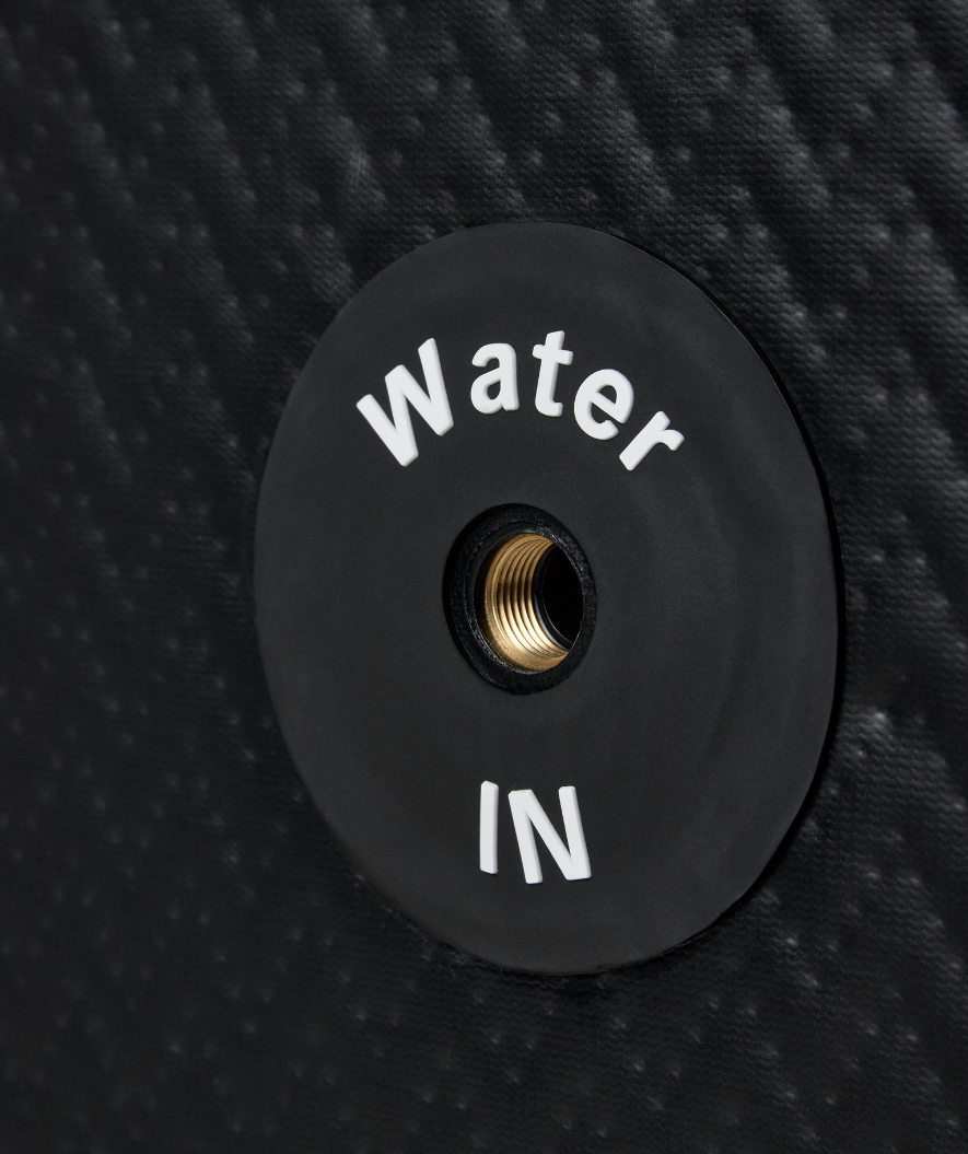 Watery opblaasbaar ijsbad - Deluxe - Zwart