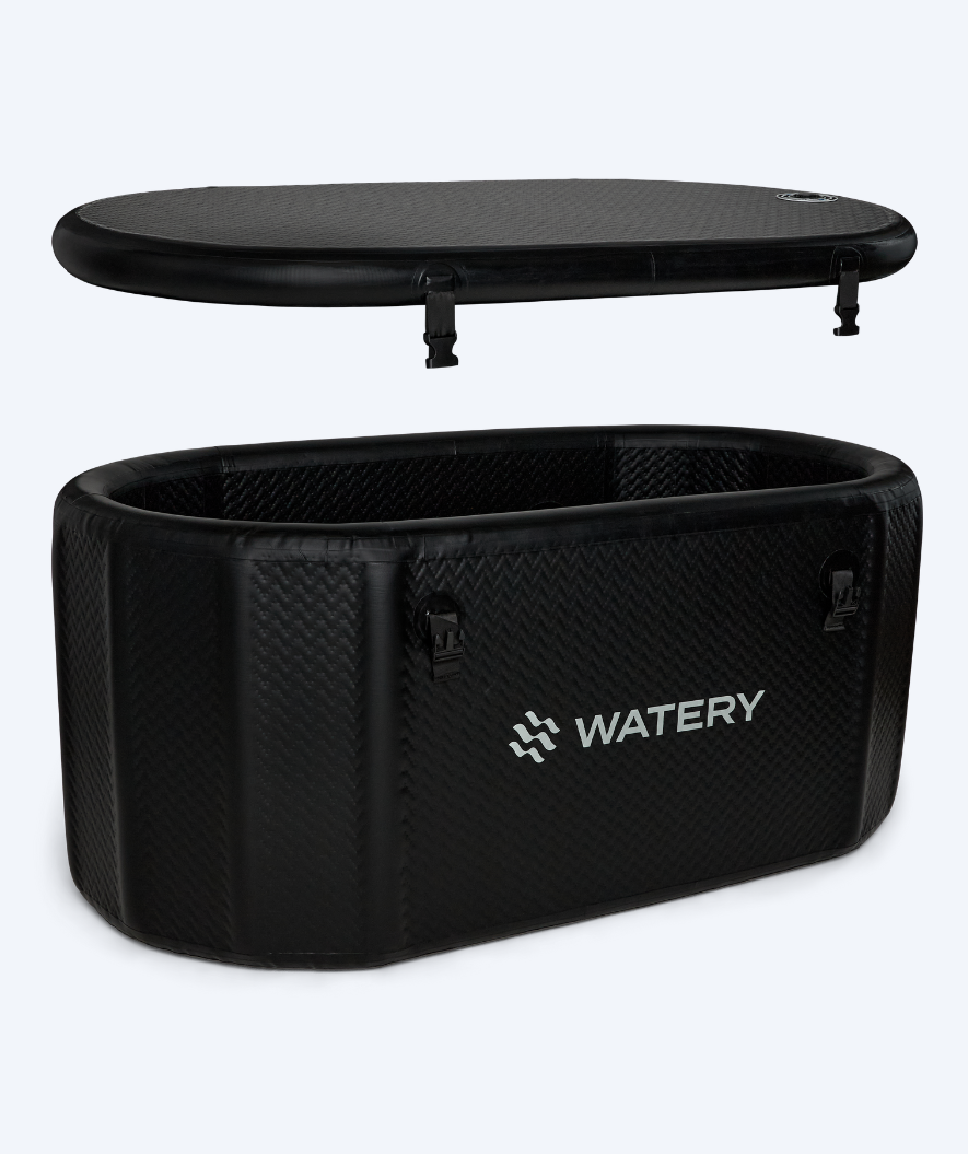 Watery opblaasbaar ijsbad - Master - Zwart