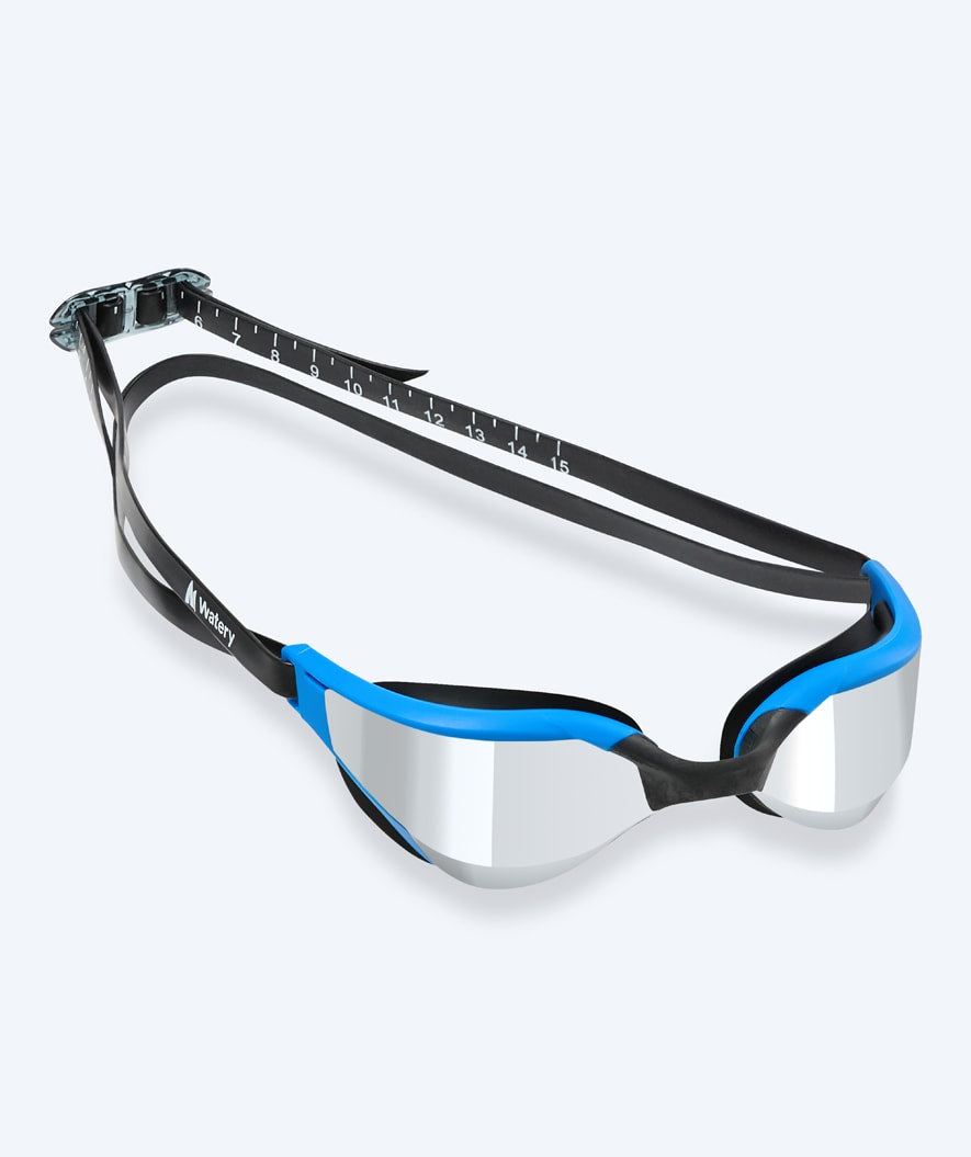 Watery zwembril - Instinct Ultra Mirror - Blauw/zilver