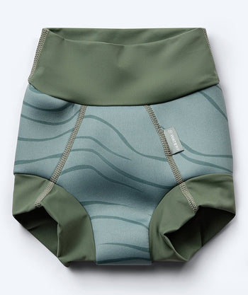 Watery kind zwemluier - Neoprene Swim Nappy - Groen