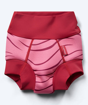 Watery kind zwemluier - Neoprene Swim Nappy - Rood