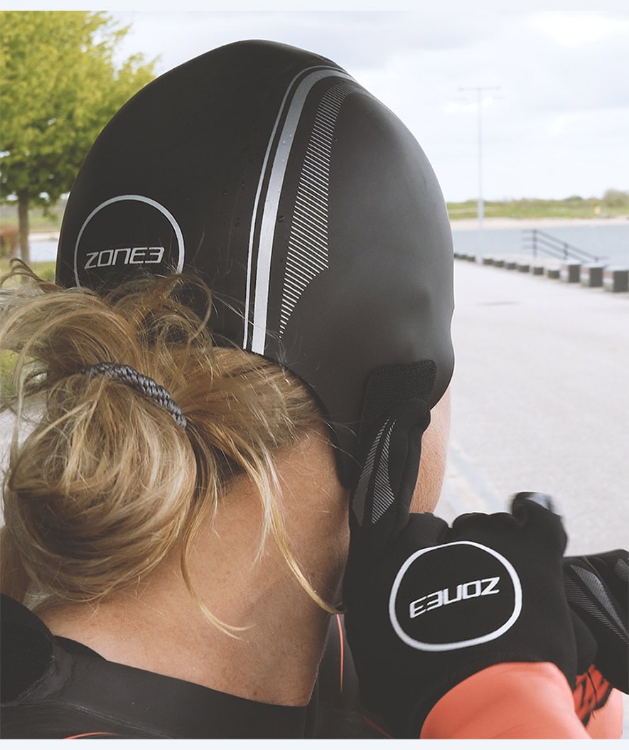 ZONE3 neopreen set met cap, handschoenen en schoenen