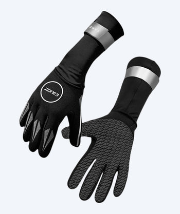 ZONE3 neopreen handschoenen - Neopreen (2mm) - Zwart/zilver