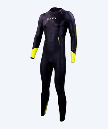 ZONE3 heren wetsuit - Advance - Zwart/geel