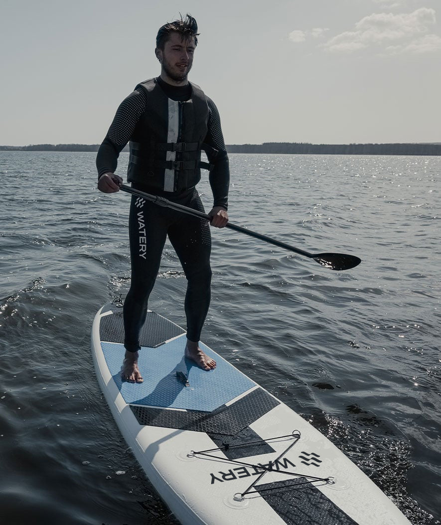 Watery SUP board - Global 10'6 SUP - Rood
