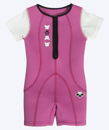 Arena kind neopreen wetsuit - Friends - Lichtroze/wit